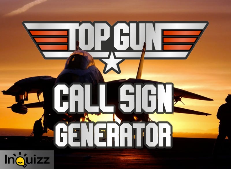 Top Gun Call Sign Generator